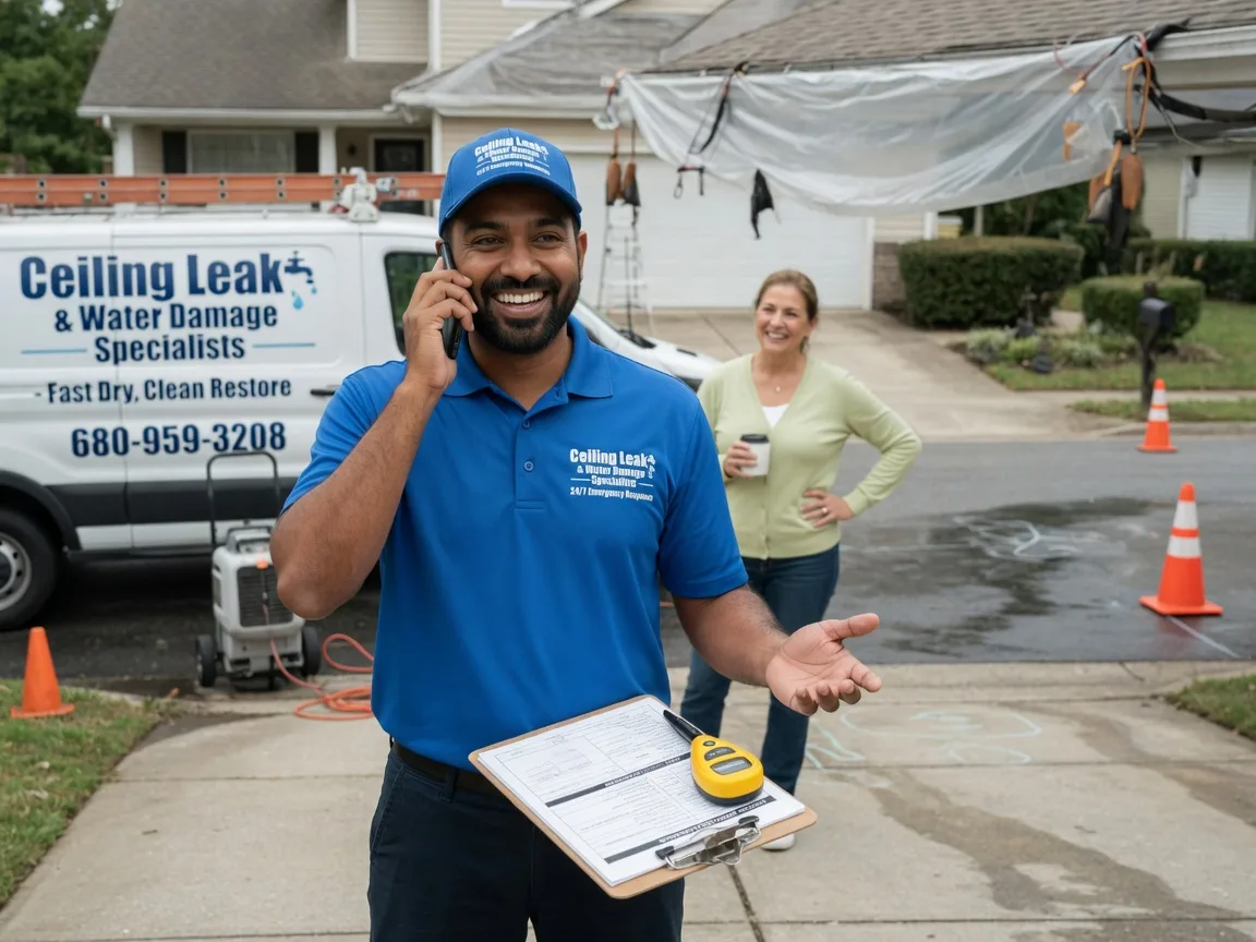 Ceiling Leak Cleanup St George, UT FAQs